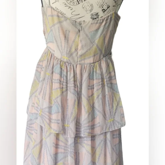 MATTY.  SOFT FLOWY MAXI DRESS GORGEOUS!!!! SIZE M - Picture 11 of 13